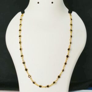 Black bead chain