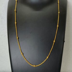 1 Gram gold plated chain